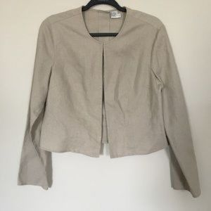 Newport News lightweight vintage jacket tan size 10